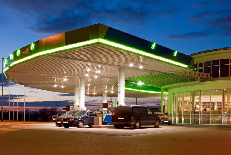 Petrol station